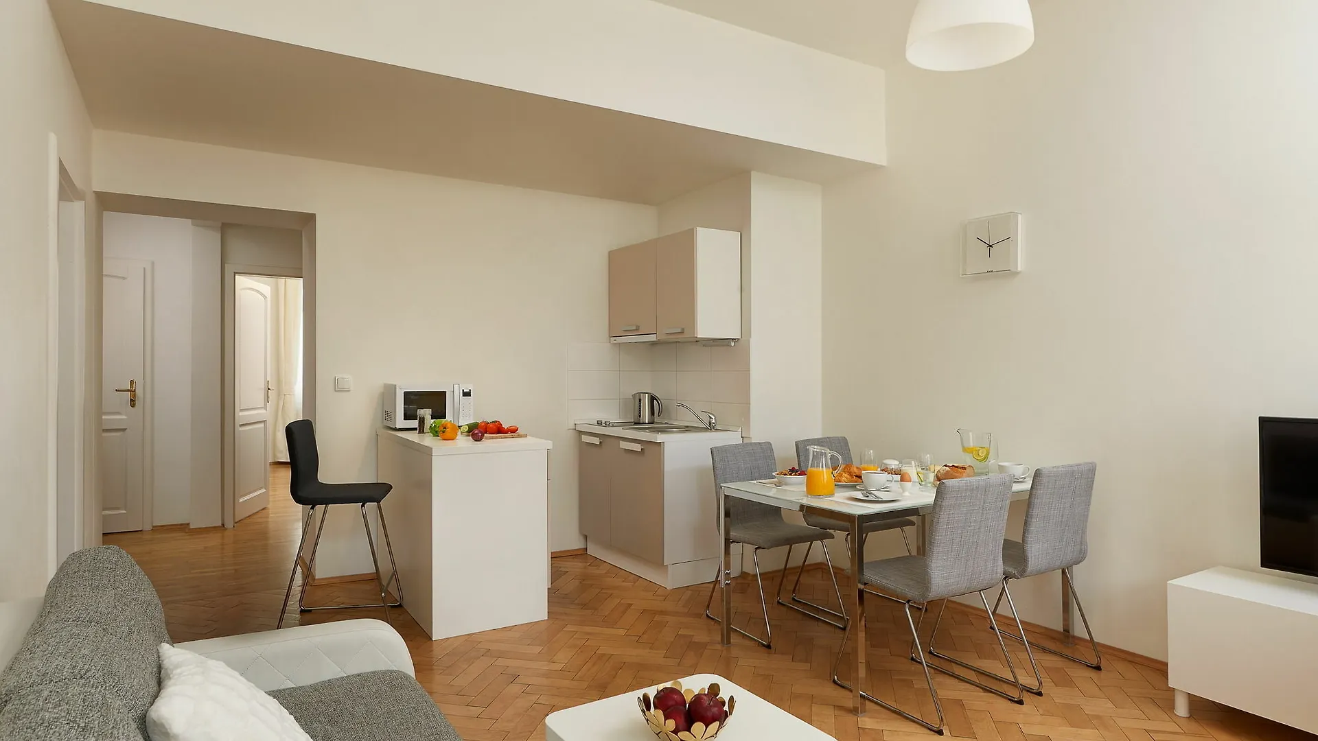 Residence Vocelova Prag Lägenhetshotell
